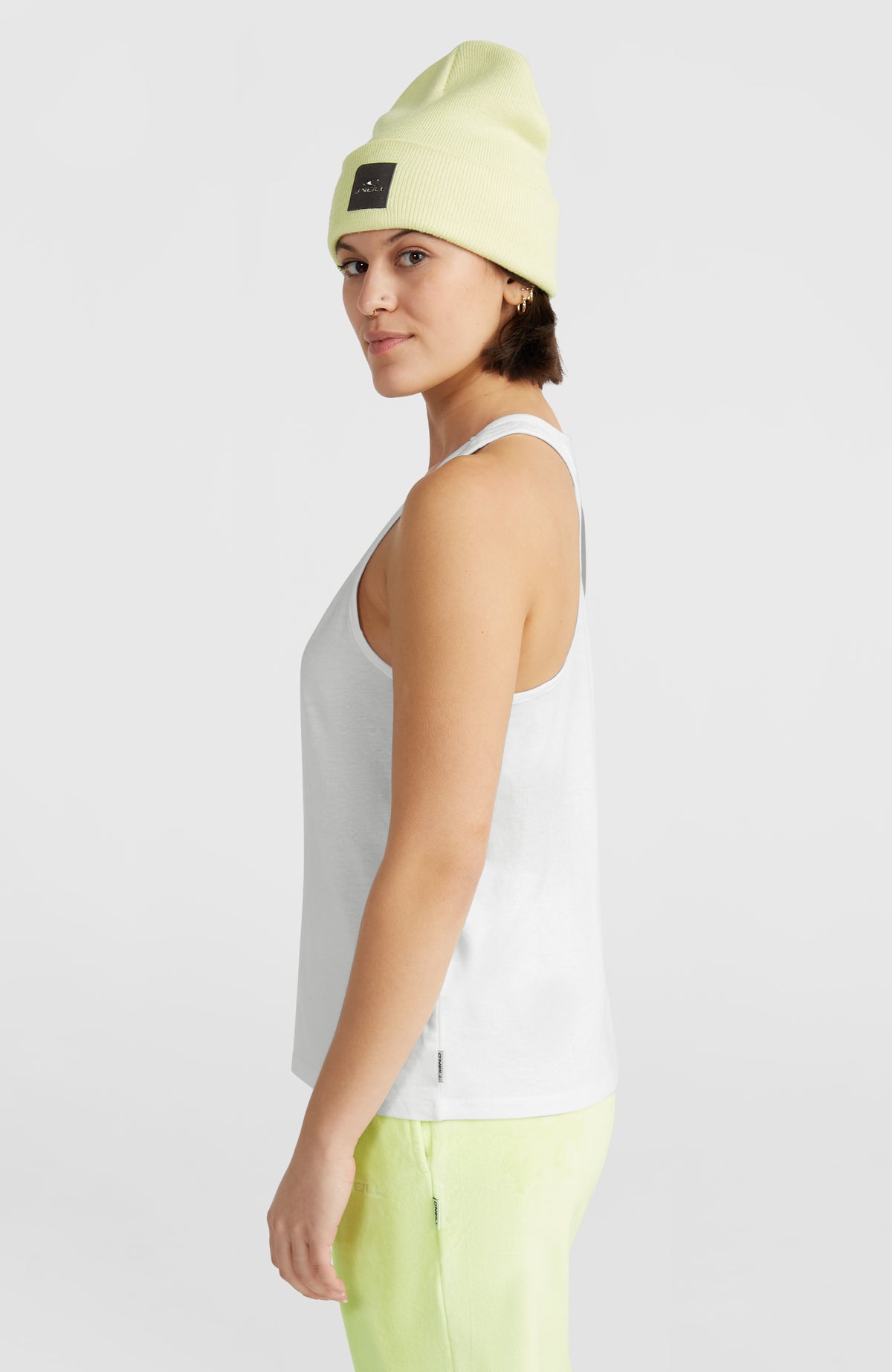 Tanktop Essentials Racer Back | Snow White