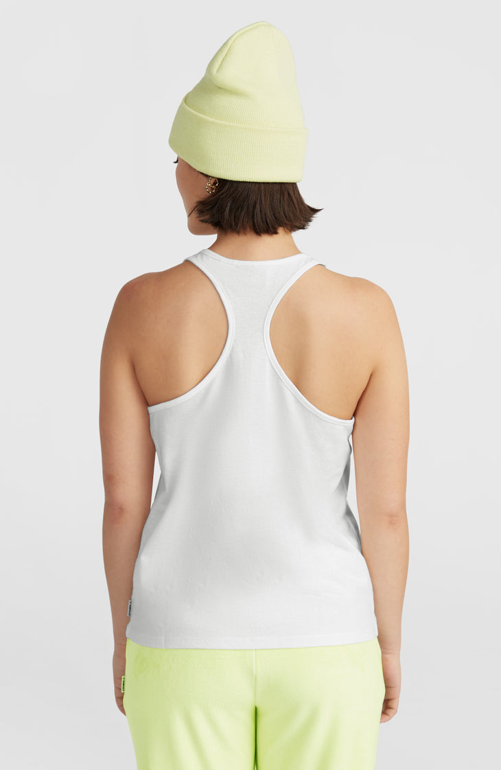 Tanktop Essentials Racer Back | Snow White
