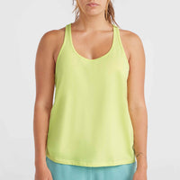 Tanktop Essentials Racer Back | Sunny Lime