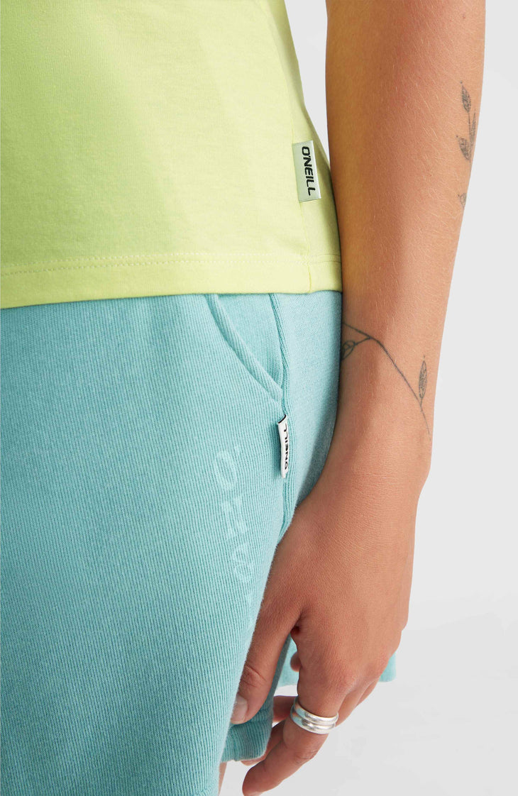 Tanktop Essentials Racer Back | Sunny Lime