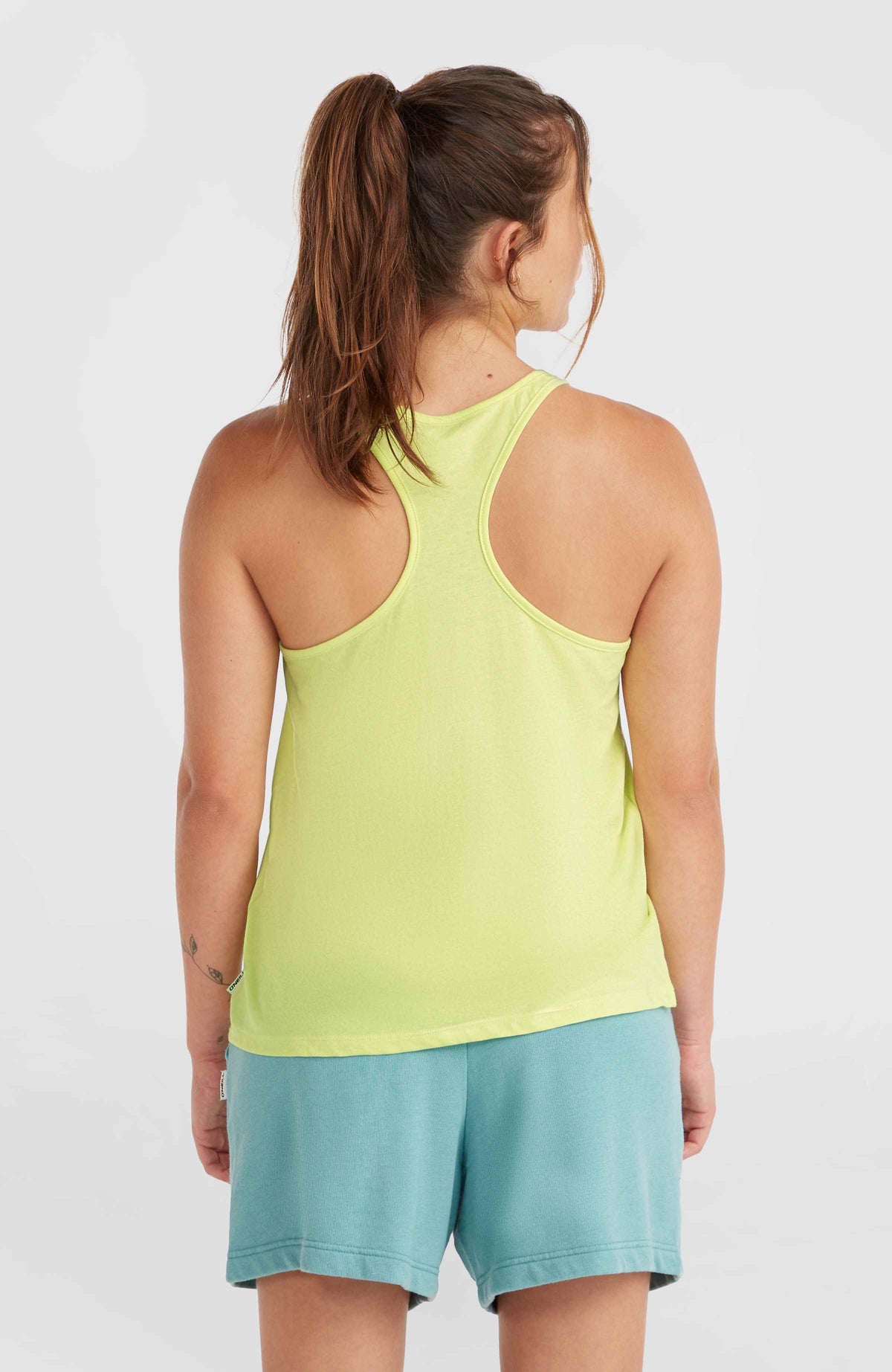 Tanktop Essentials Racer Back | Sunny Lime