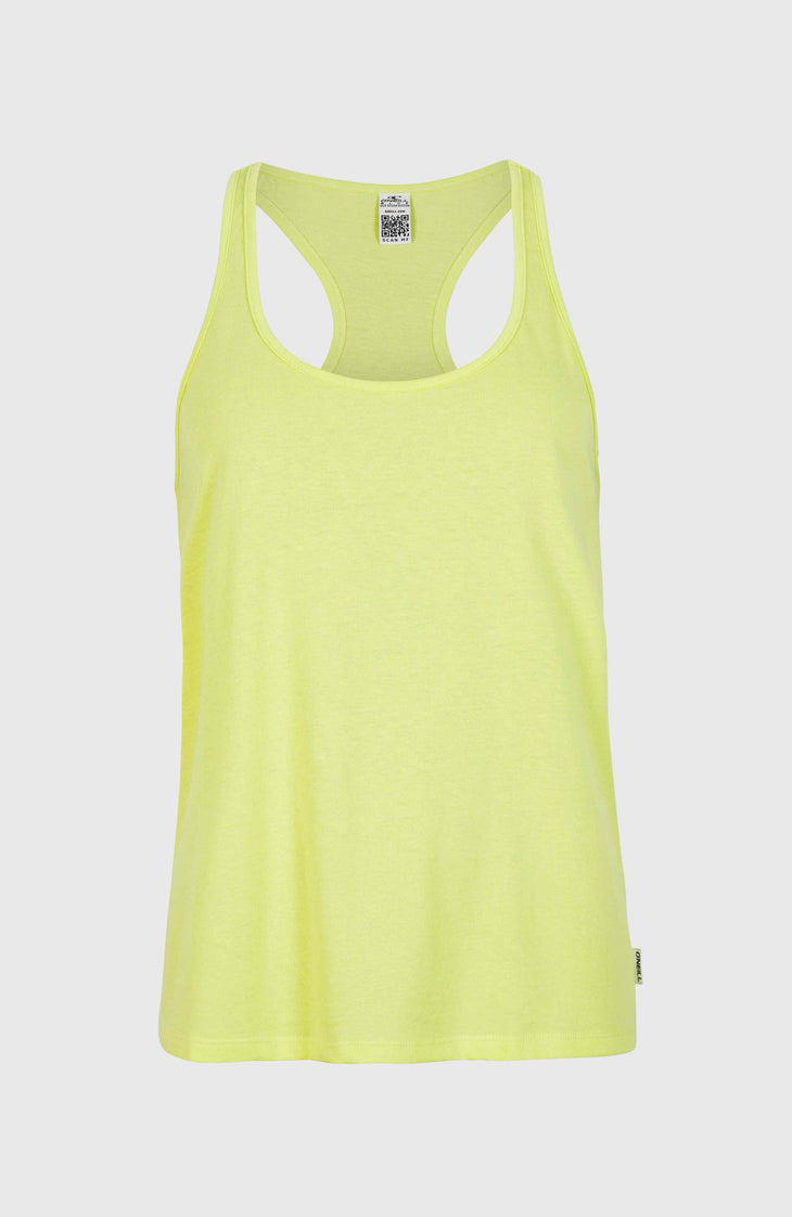 Tanktop Essentials Racer Back | Sunny Lime