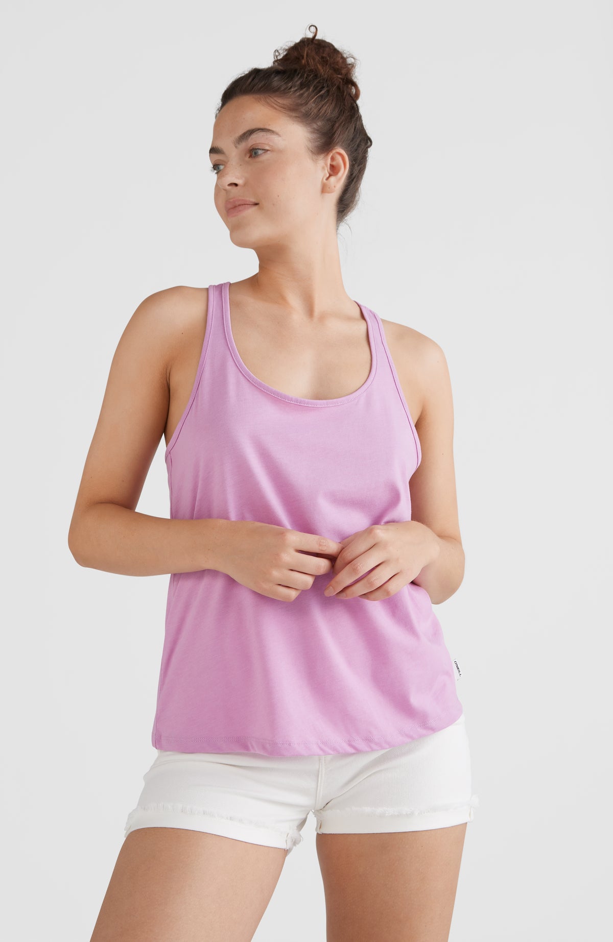 Tanktop Essentials Racer Back | Violet Tulle