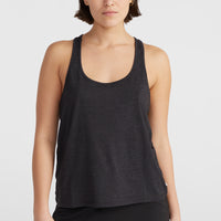 Tanktop Essentials Racer Back | Black Out