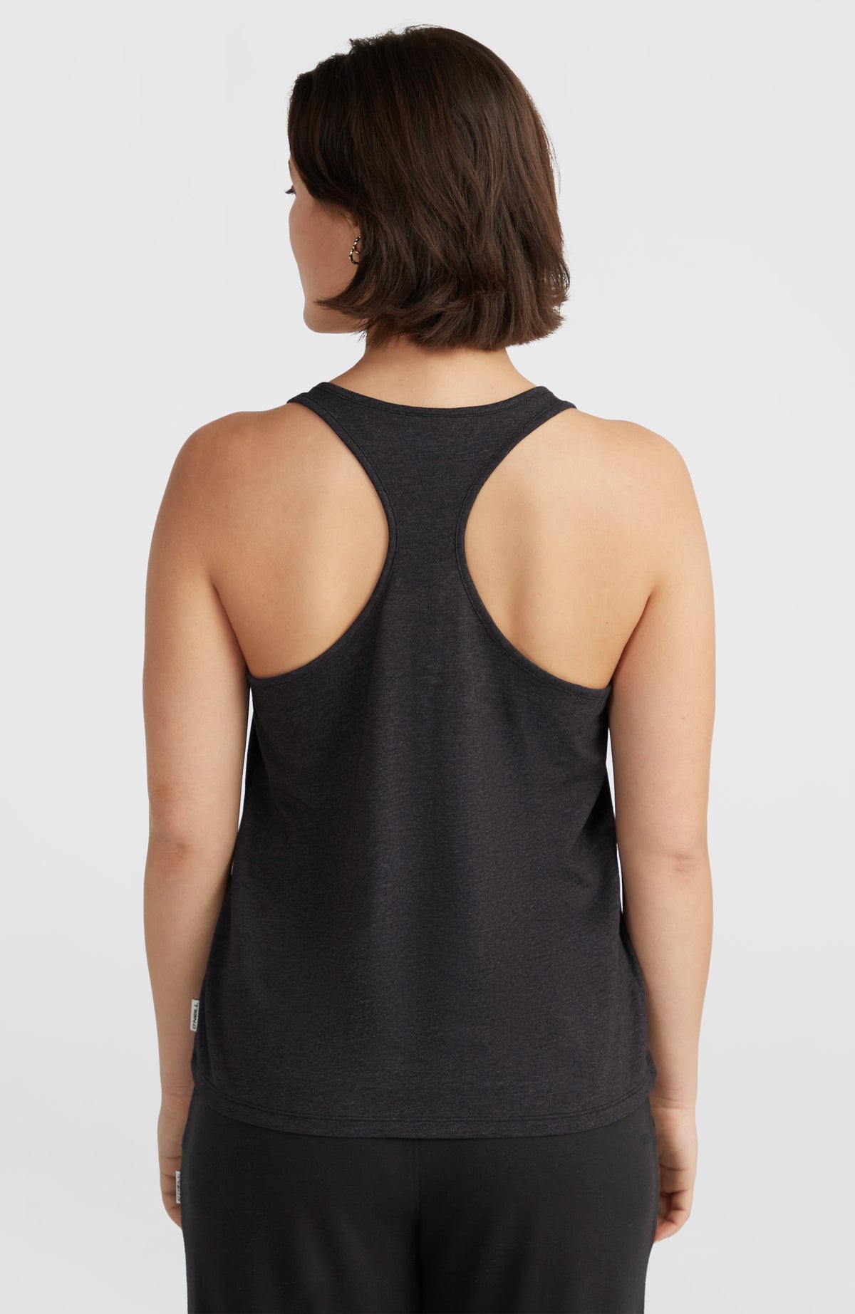 Tanktop Essentials Racer Back | Black Out