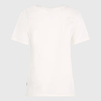 Essentials T-shirt met V-hals | Snow White