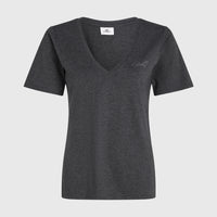 Essentials T-shirt met V-hals | Black Out