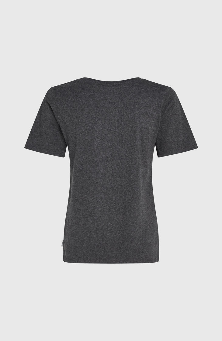 Essentials T-shirt met V-hals | Black Out