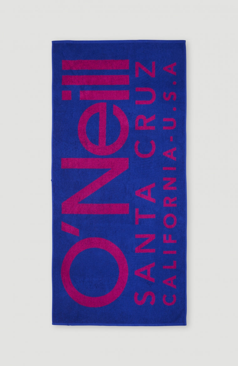 Handdoek Seawater | Surf the web Blue