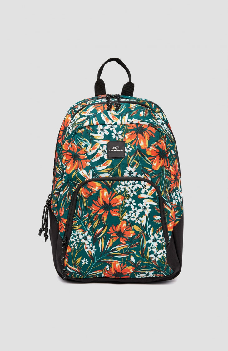 Wedge Small Rugzak | Flower Wall