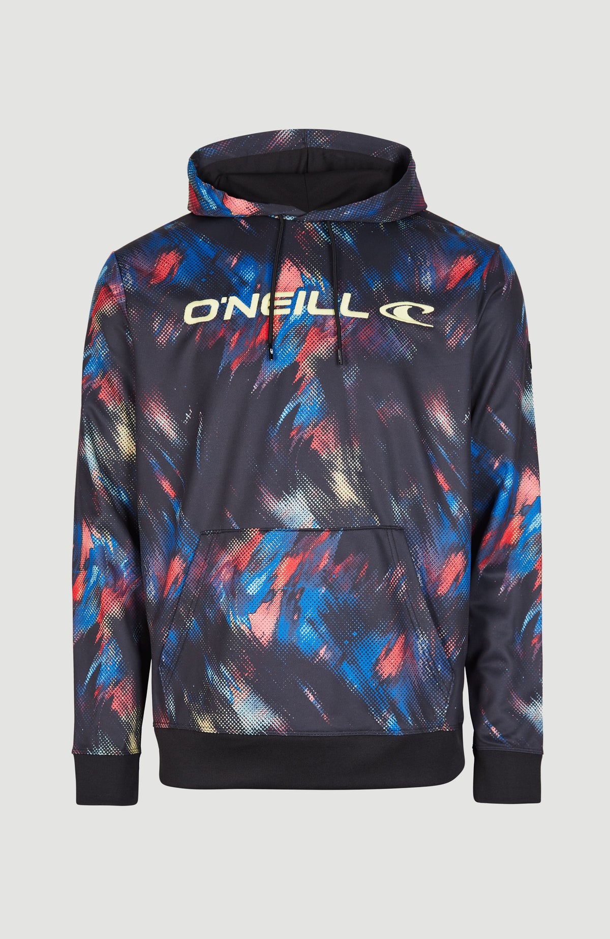 Hoodie Rutile Fleece | Black Future Fade