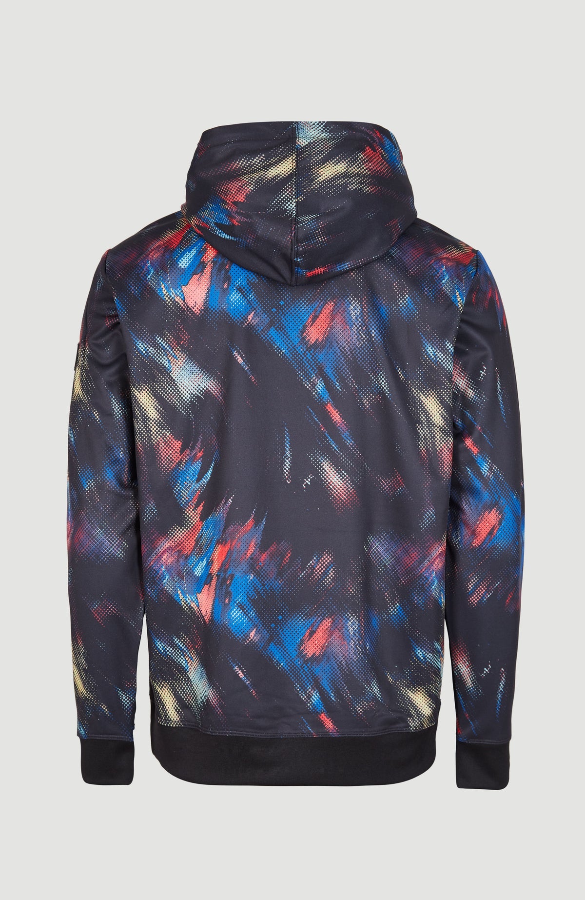 Hoodie Rutile Fleece | Black Future Fade
