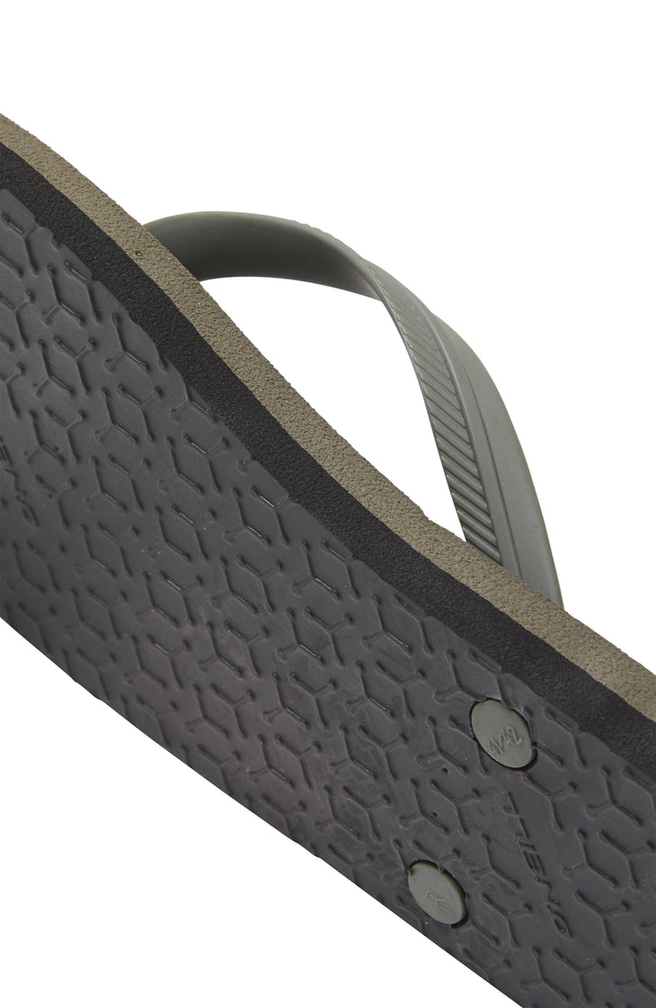 Slippers Profile Small Logo | Military Green