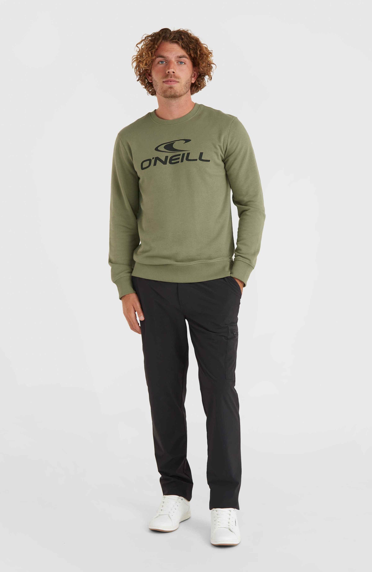 O'Neill Logo Crew sweater | Deep Lichen Green
