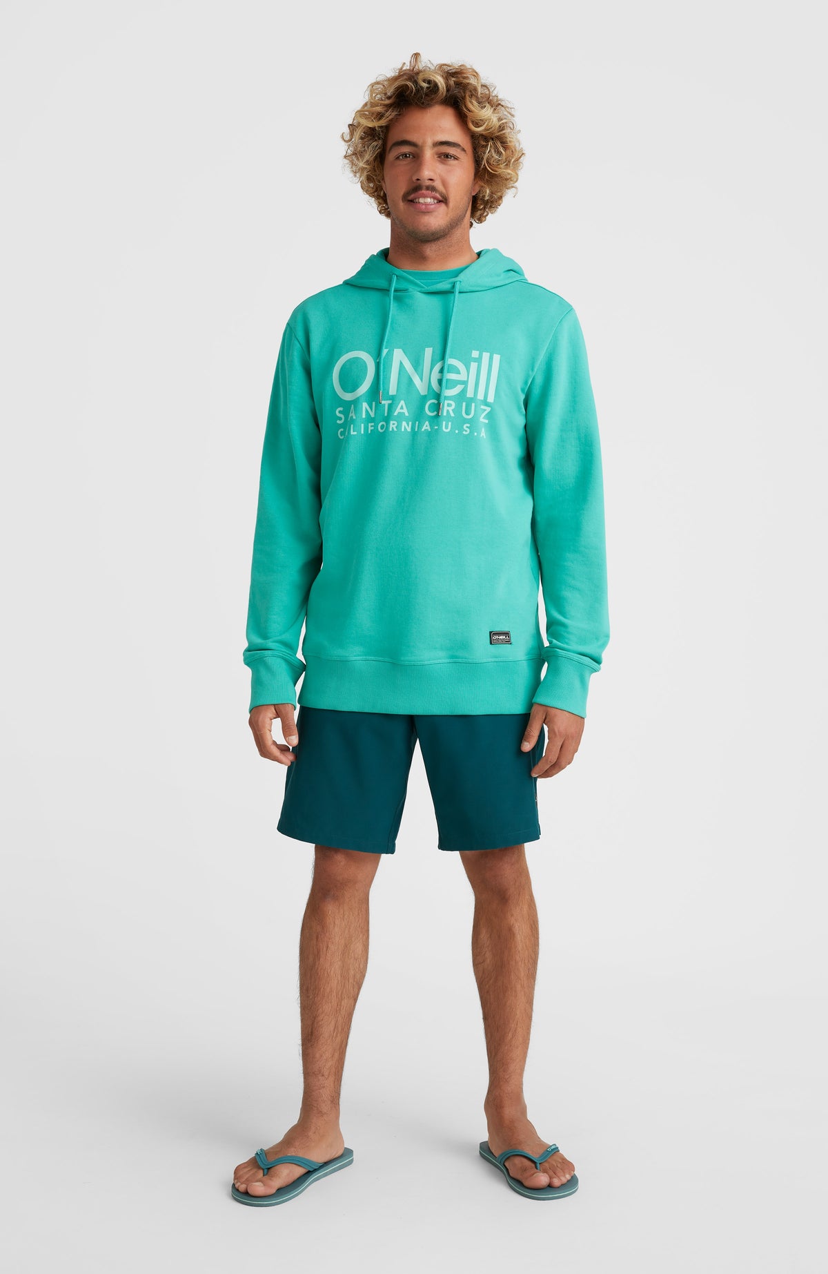 Hoodie Cali Original | Sea Green