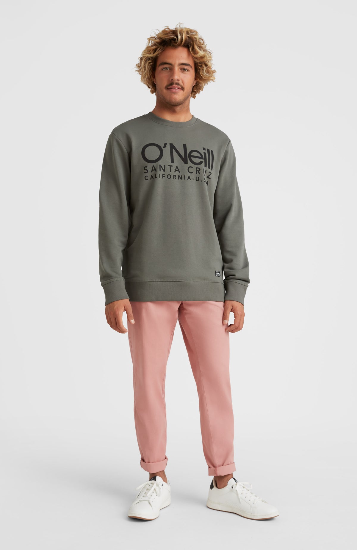 Sweater Cali Original Crew | Military Green