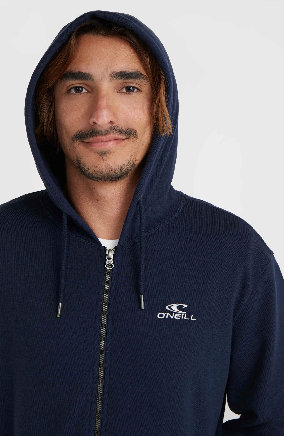 O'Neill Small Logo capuchonvest met volledige rits | Ink Blue