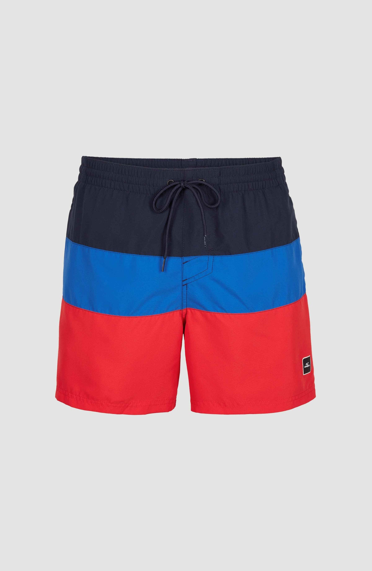 Frame Block Swim Short | Red Multi 2