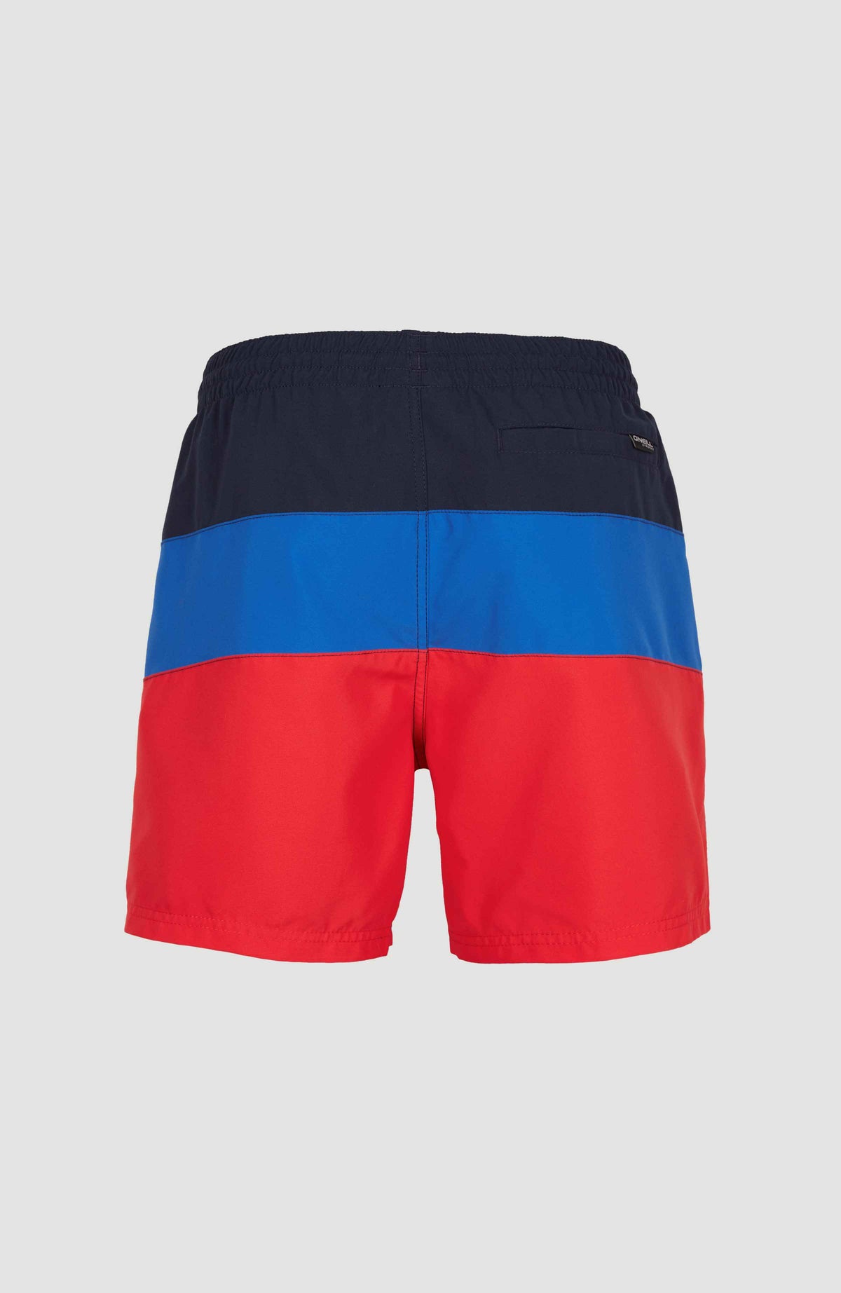 Frame Block Swim Short | Red Multi 2