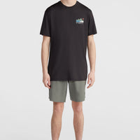 Short Hybrid Chino | Military Green