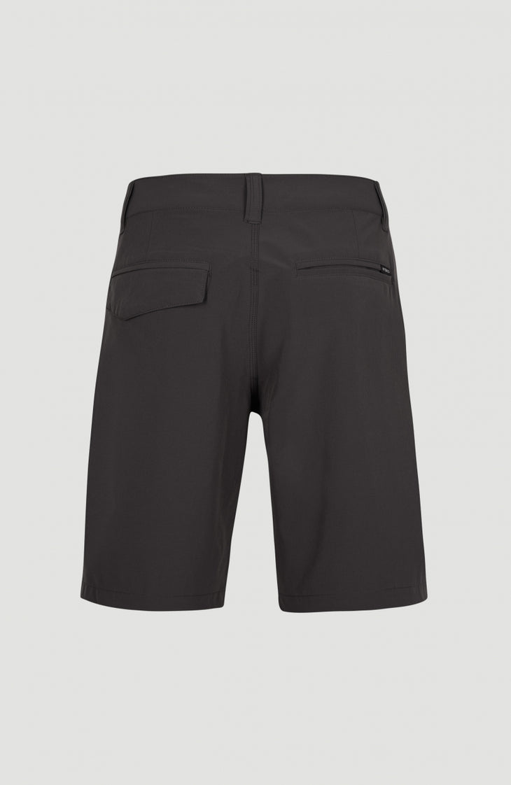 Short Hybrid Chino | Asphalt