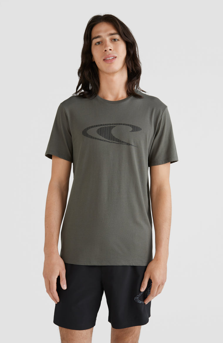 Wave T-Shirt | Military Green