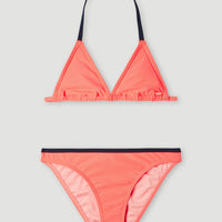 Bikini Essentials Triangle | Neon Coral