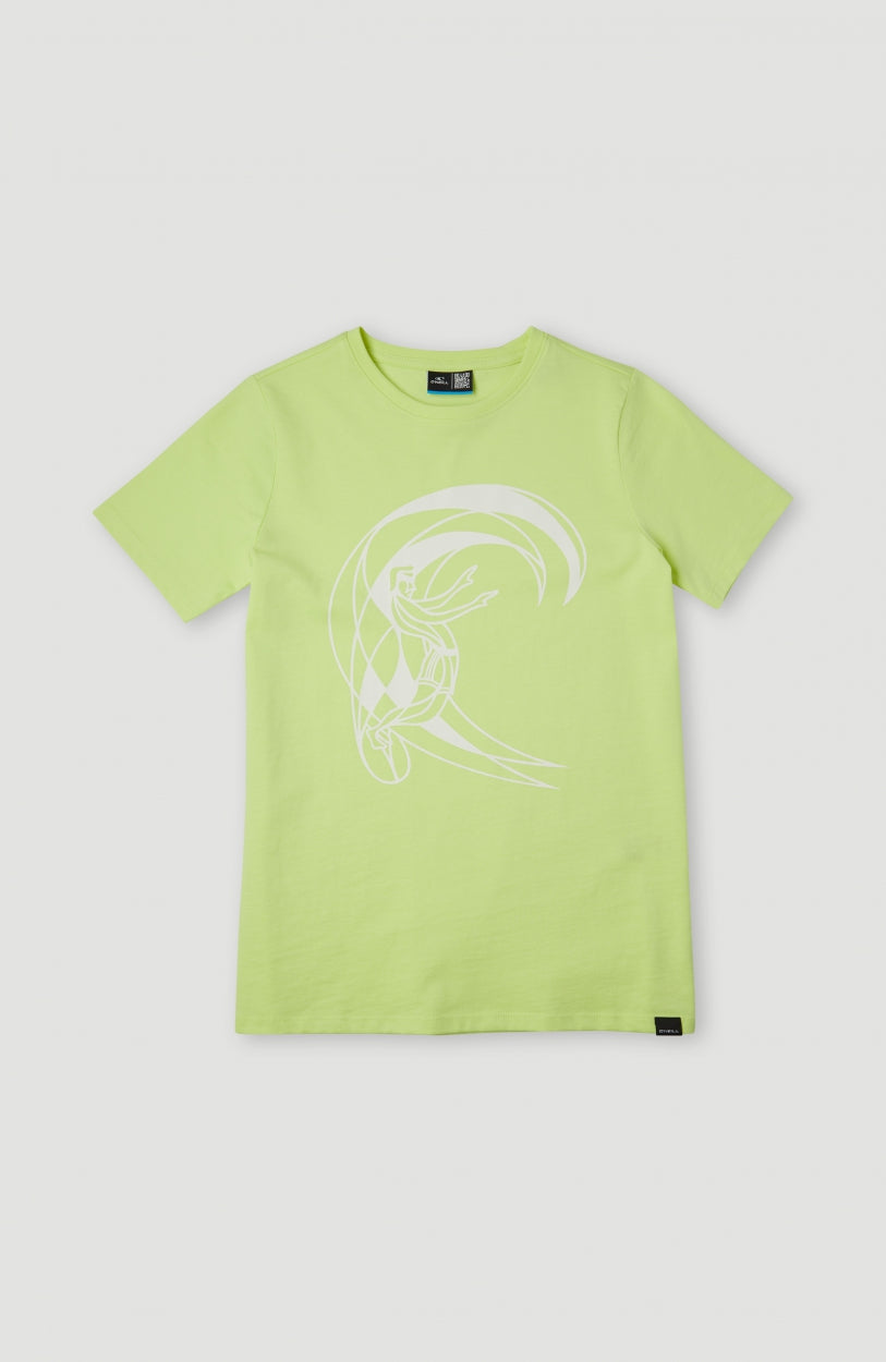 Circle Surfer T-Shirt | Sunny Lime