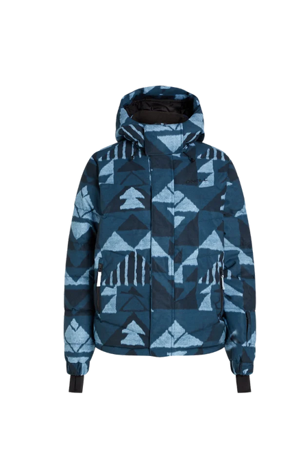 Z.E.N. Puffer Hybrid wintersportjas | Blue Triangle Ikat