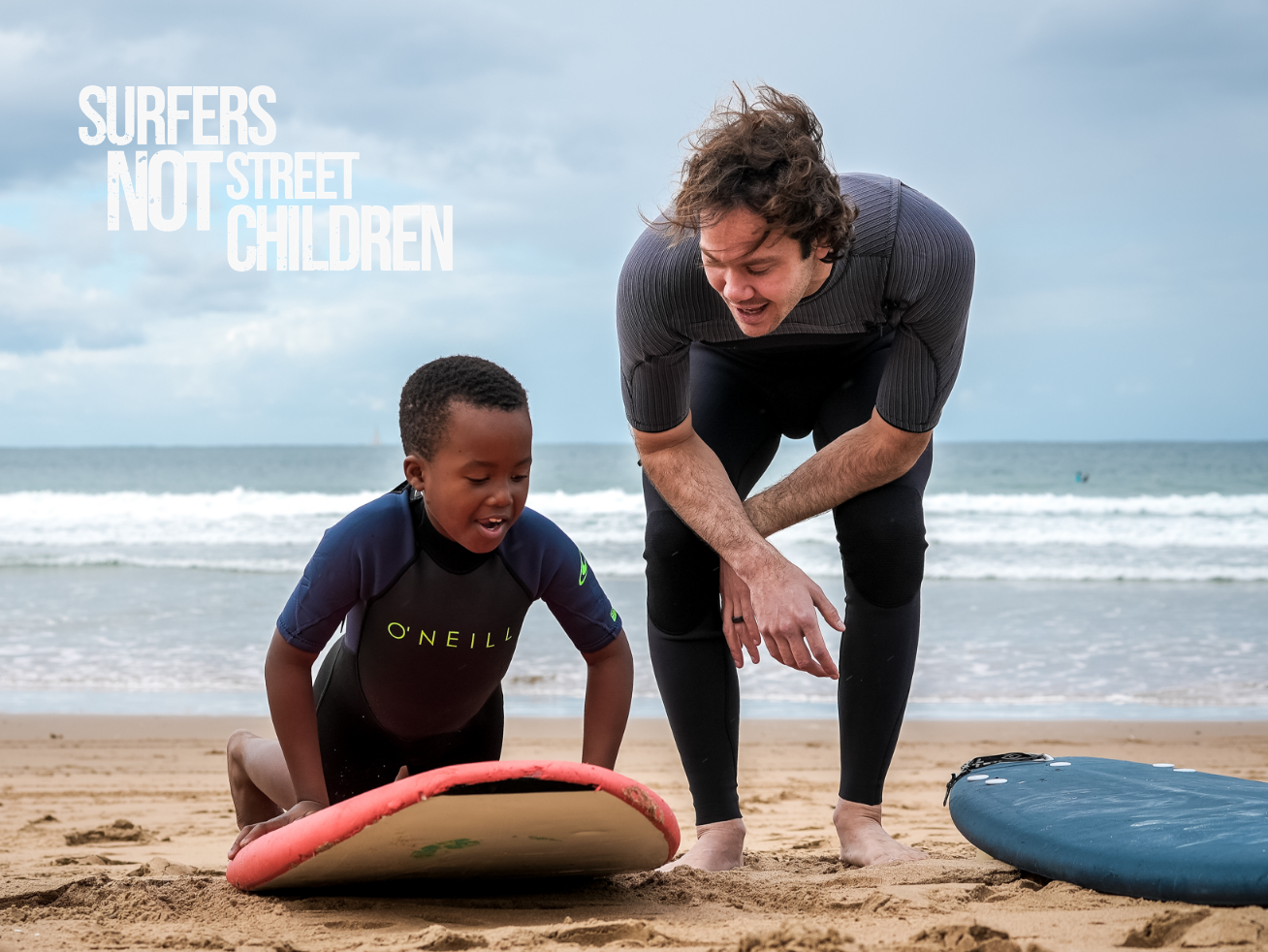 AMBASSADEUR VAN SURFERS NOT STREET CHILDREN