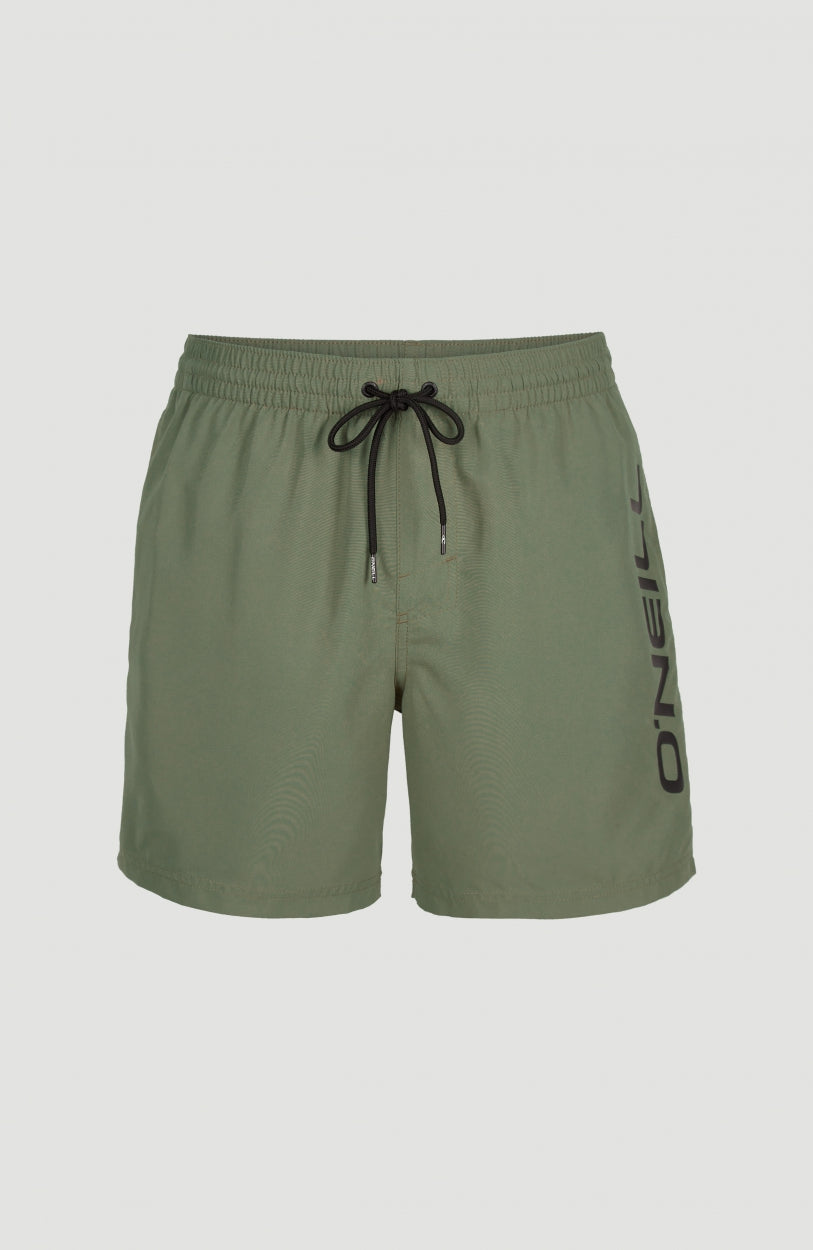 Cali Swim Short | Deep Lichen Green